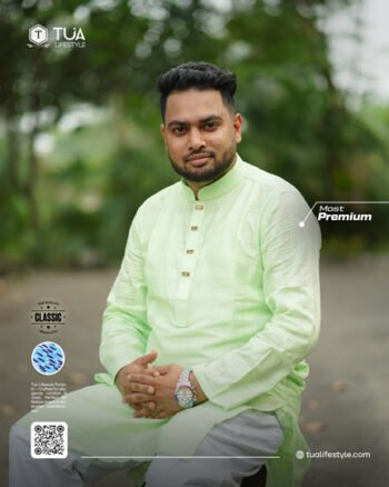 Jamdani Shuti Panjabi-TL0045