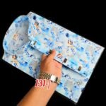 100 % সুতি কাপড় ডিজিটাল প্রিন্ট।