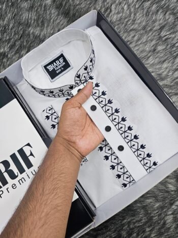 আদি কটন এমব্রয়ডারি পাঞ্জাবি